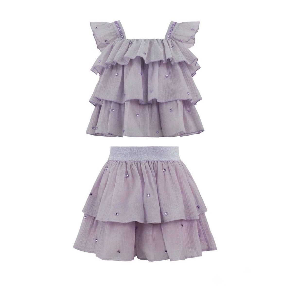 Lavender Gems Layered Set