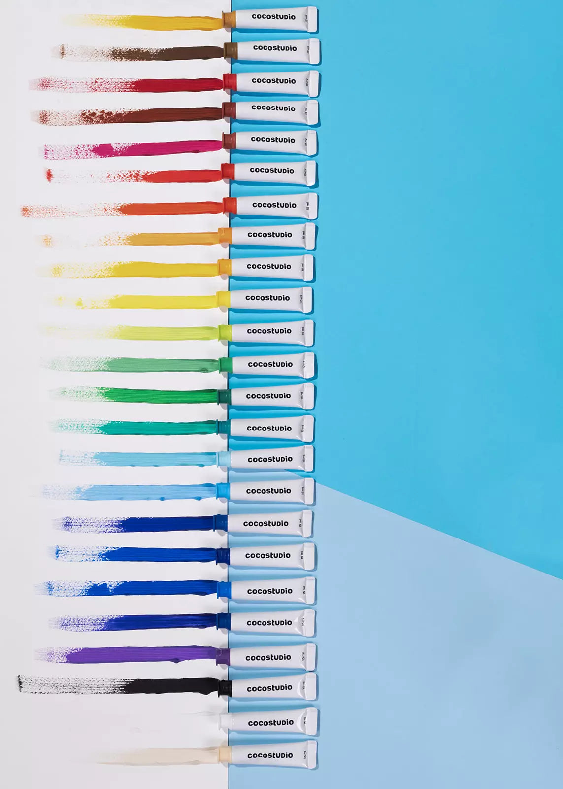 Gouache Paint Bucket & Accesories Set-24 Colors