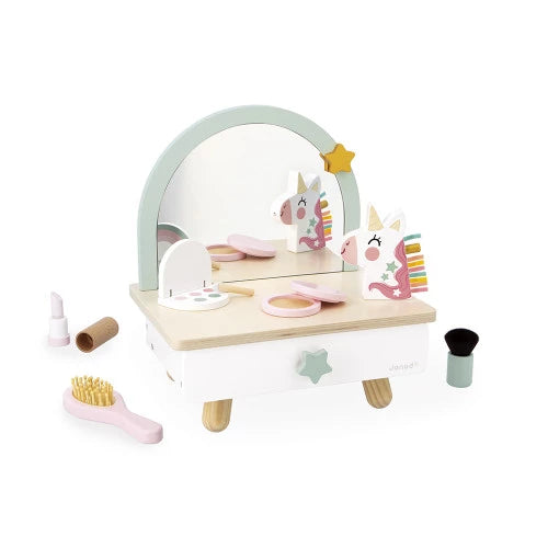Unicorn Wooden Dressing Table