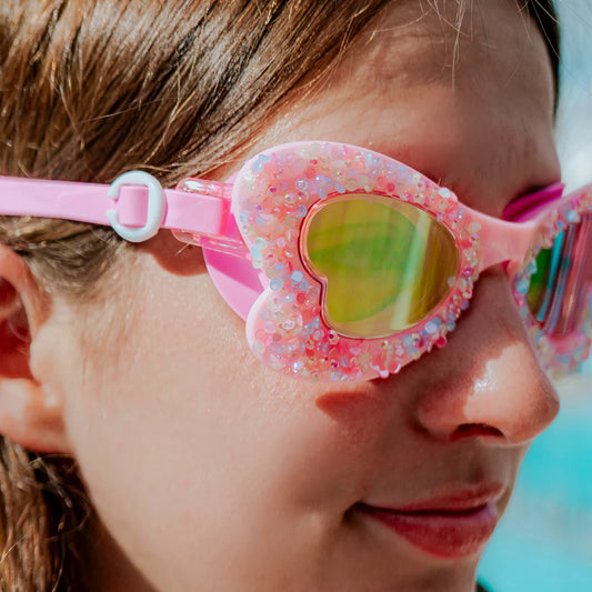 Blushing Butterfly Kids Swim Goggles (Pre Order)
