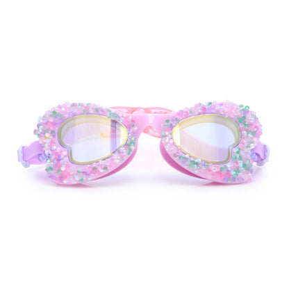 Mauve Monarch Butterfly Kids Swim Goggles (Pre Order)