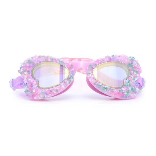 Mauve Monarch Butterfly Kids Swim Goggles (Pre Order)