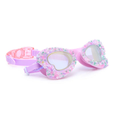 Mauve Monarch Butterfly Kids Swim Goggles (Pre Order)