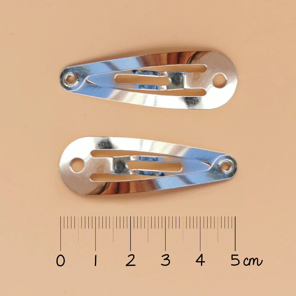 Pink Pumpkin Barrette (Pair)