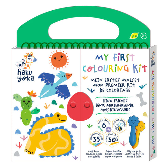 My First Colouring  Kit Dino