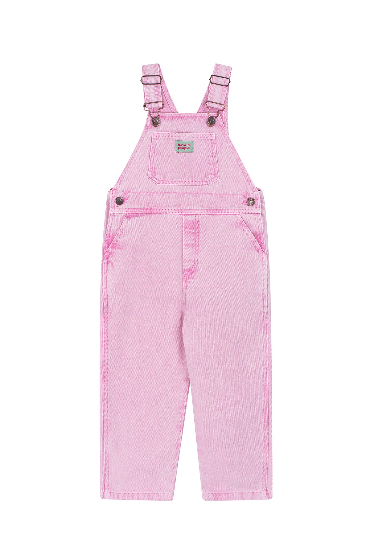 Fuschia Pink Overalls Kids