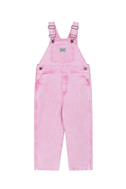 Fuschia Pink Overalls Kids