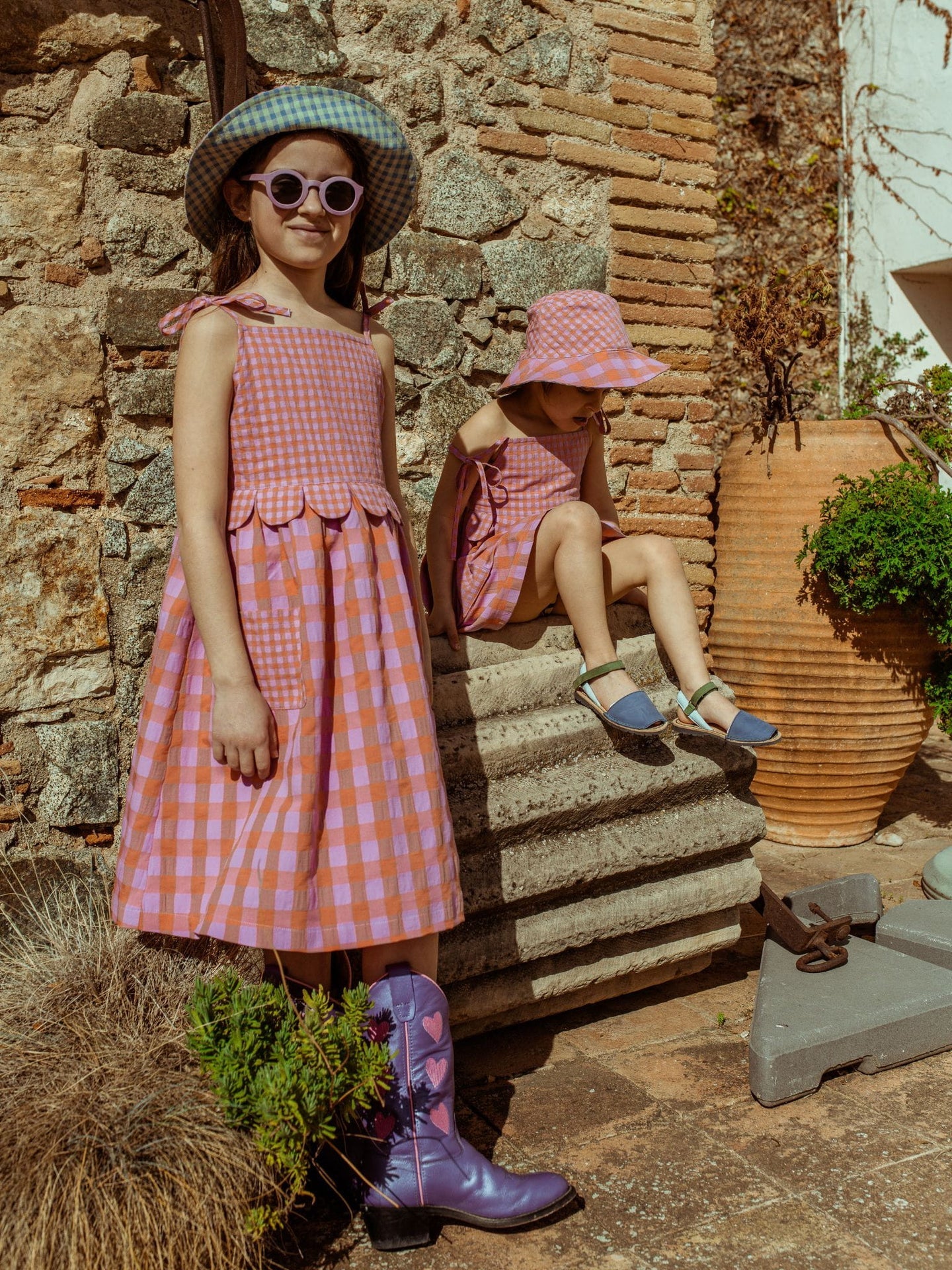 Strap Vichy Dress