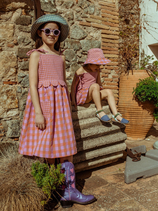 Strap Vichy Dress