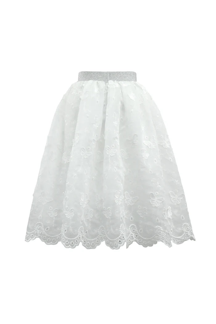 Butterfly Tulle Midi Dress