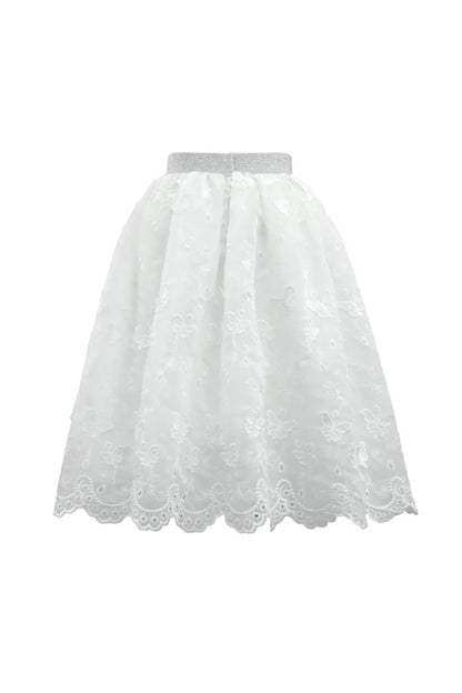 Butterfly Tulle Midi Dress