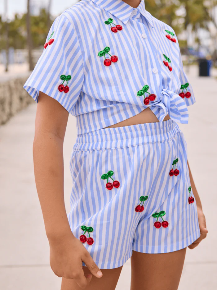 Cherry Pop Stripe Set