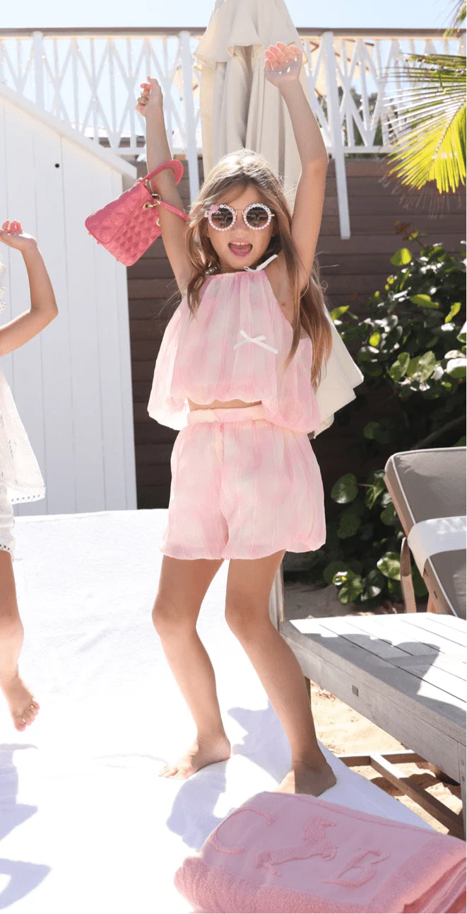 Sunset Ombre Bow Set