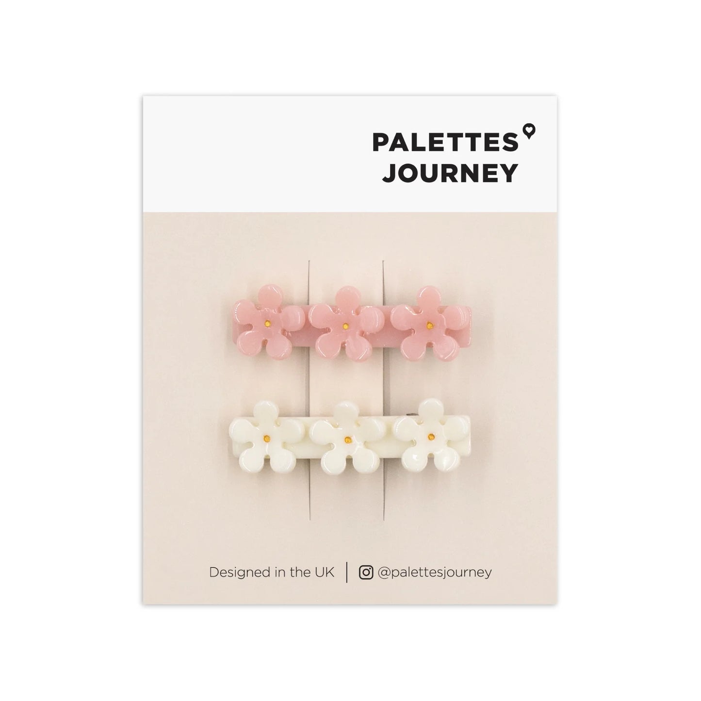 Barrette Clip Daisy Set