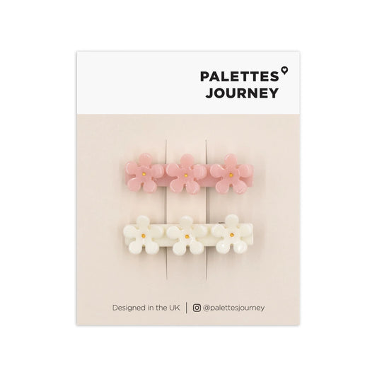 Barrette Clip Daisy Set