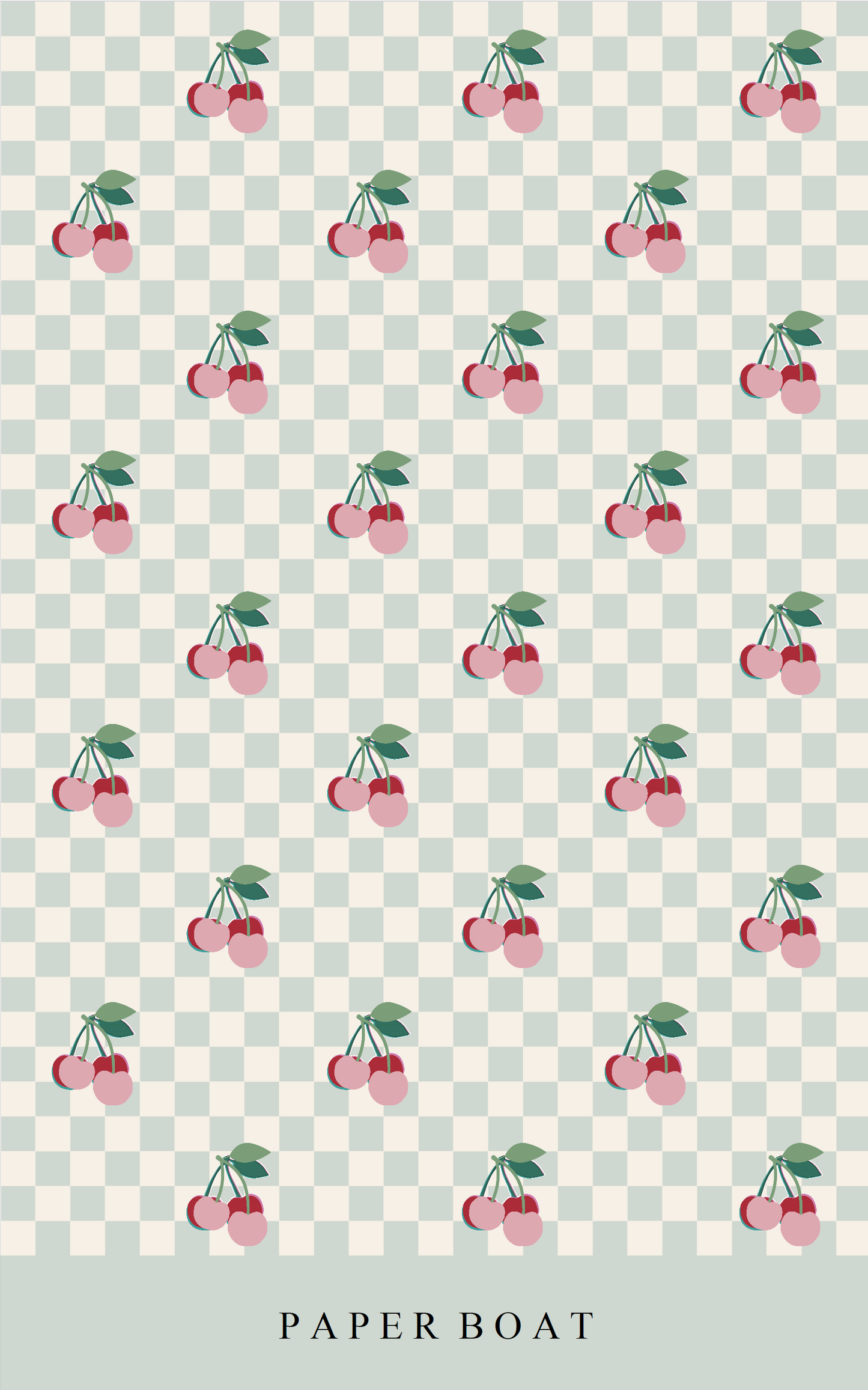 Cherries Large Towel