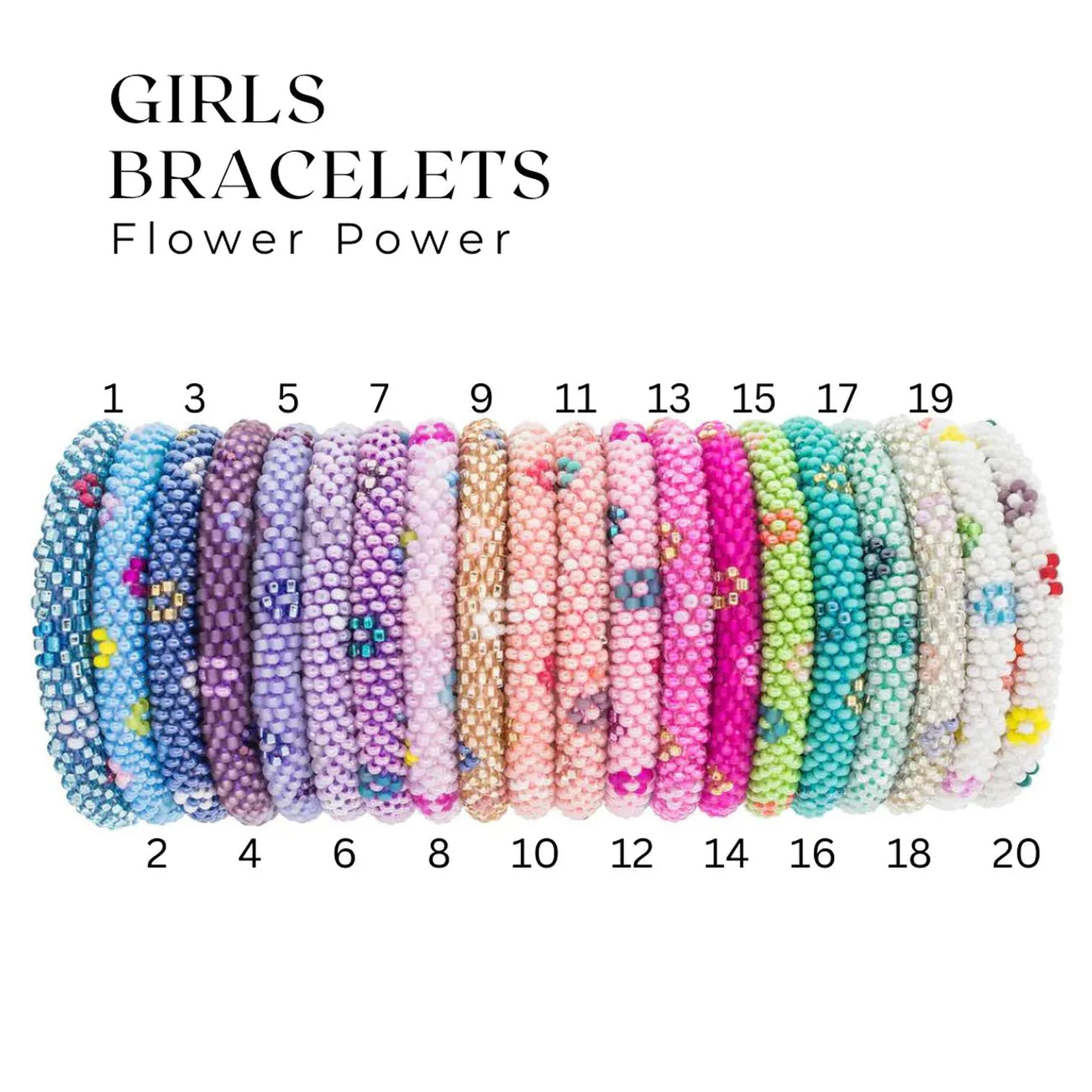 Flower Power Bracelets