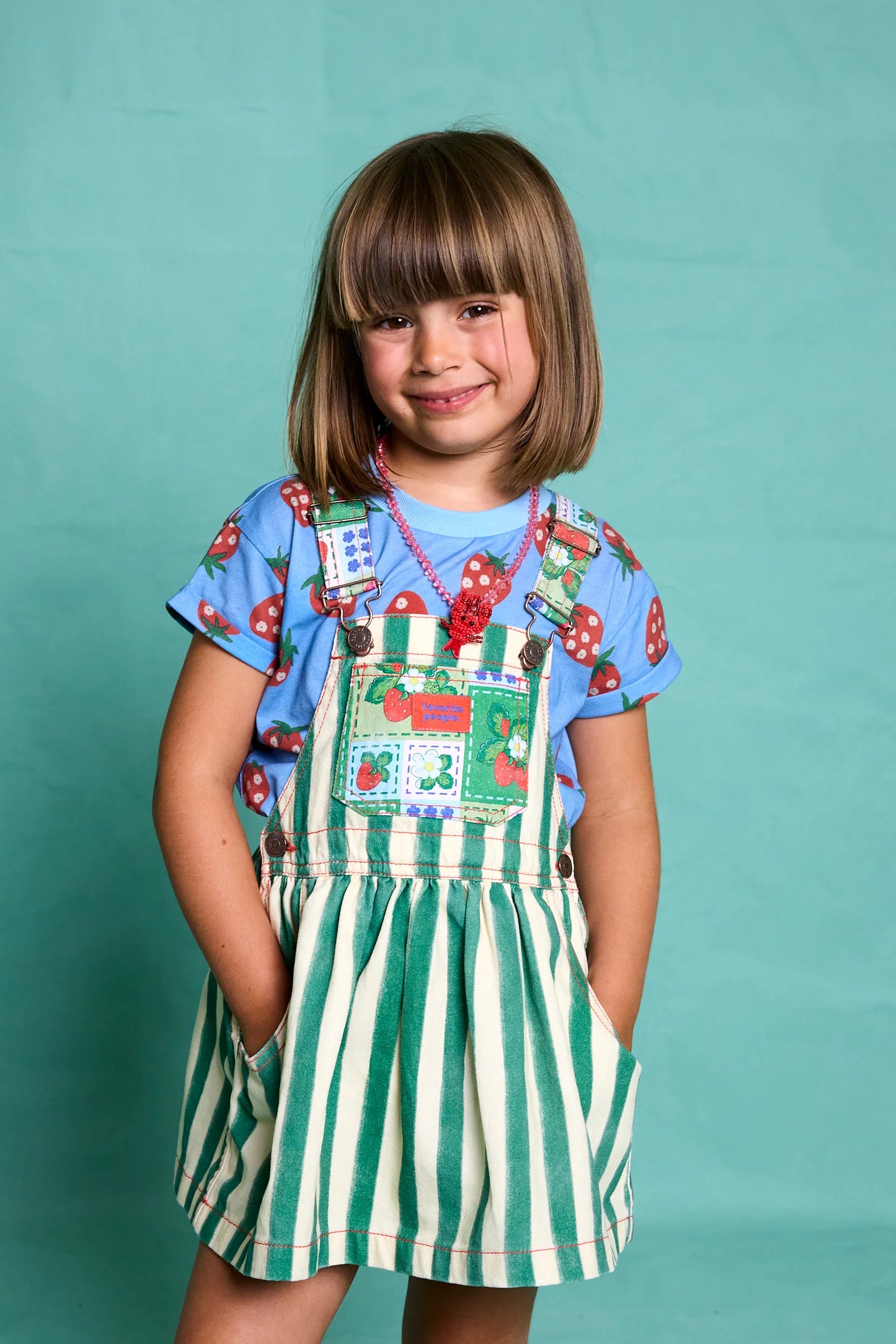 Fragola Skirt Overall Kids
