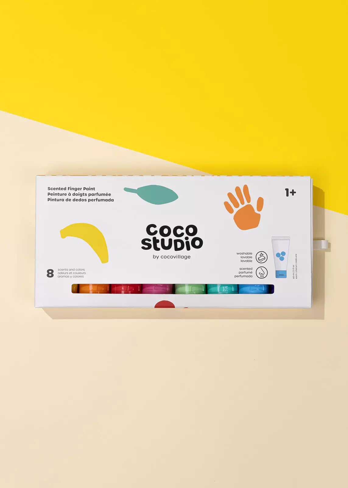 Scented Fingerpaint Set-8 colors