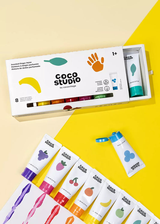 Scented Fingerpaint Set-8 colors